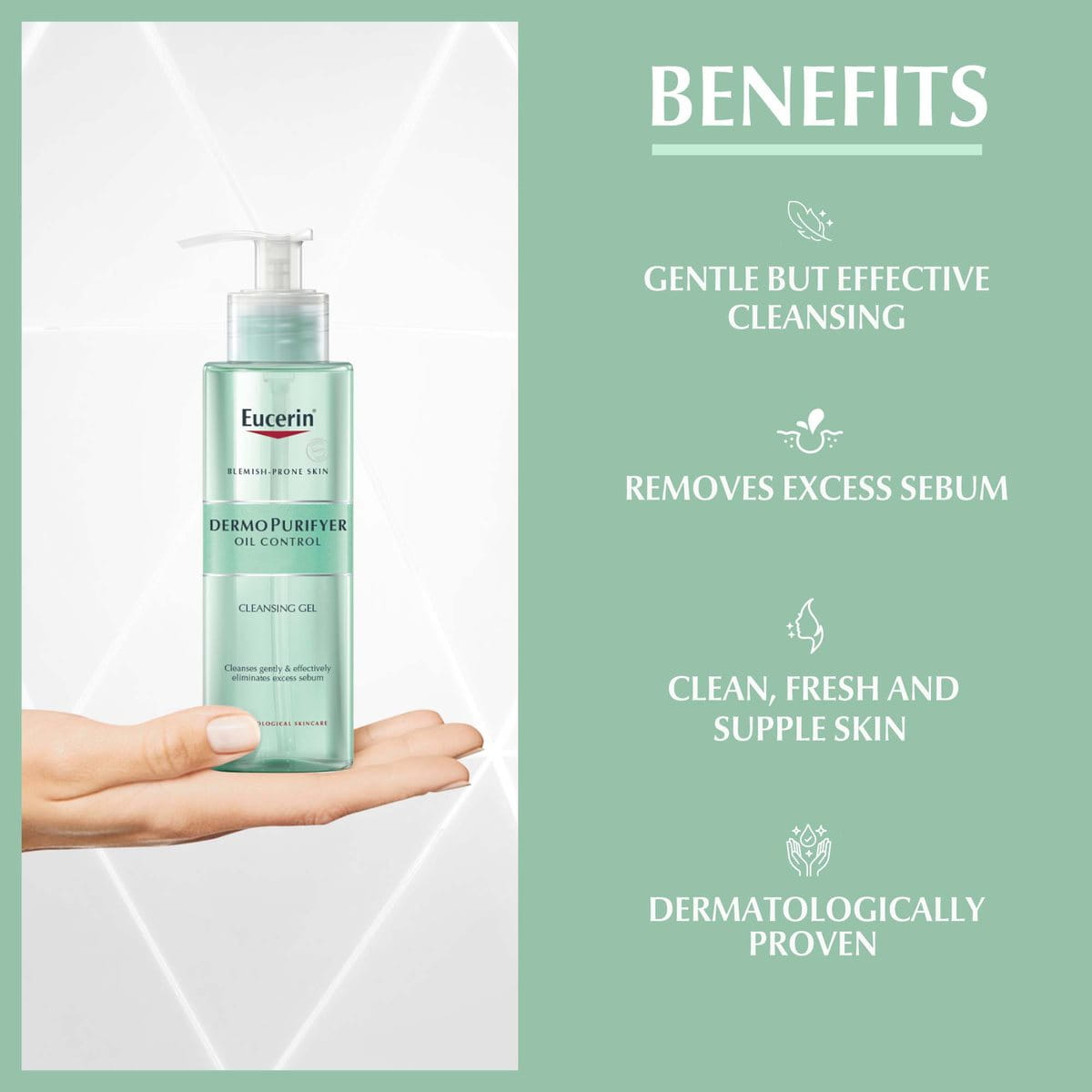 Eucerin cleansing gel sales